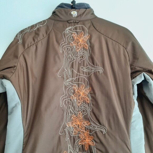 MOUNTAIN HARDWEAR Reversible Embroidered Primaloft Insulated Winter Jacket Sz M - Picture 8 of 16